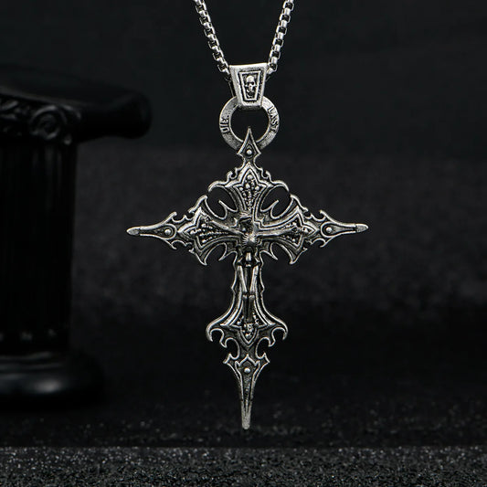 Cryptic Cross Pendant (Code: ZX#183)