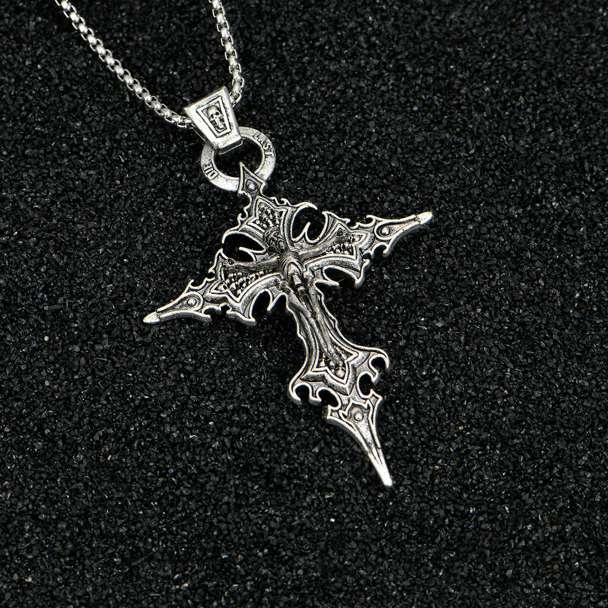 Cryptic Cross Pendant