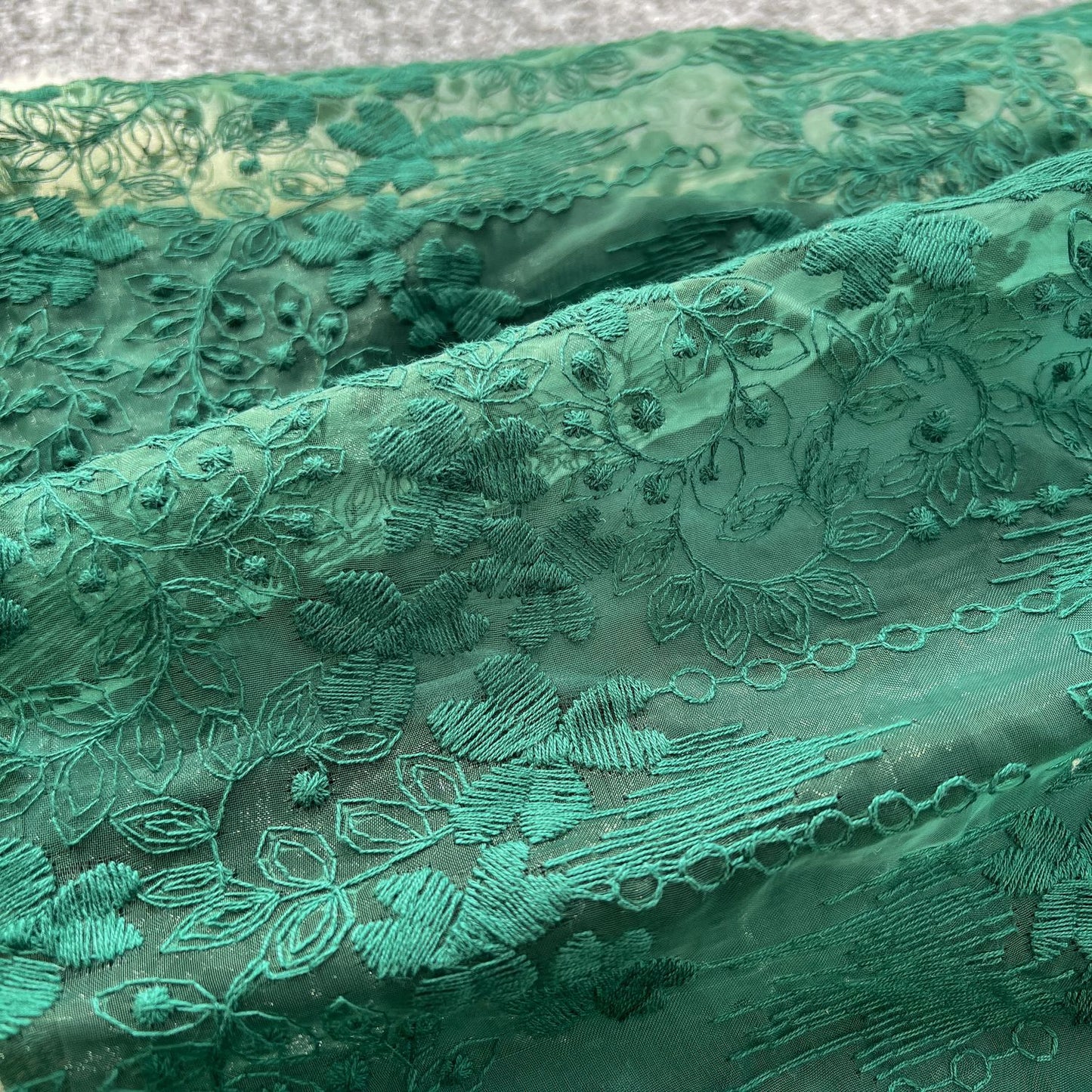 Women's Elegant French Lace Maxi Dress β Long Lantern Sleeve Embroidered A-Line Gown with Waist