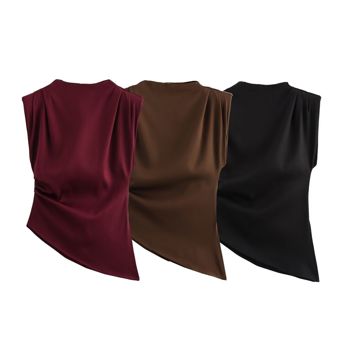 Women’s Elegant Hollow Out Blouse – Solid Color Long Sleeve Streetwear Top