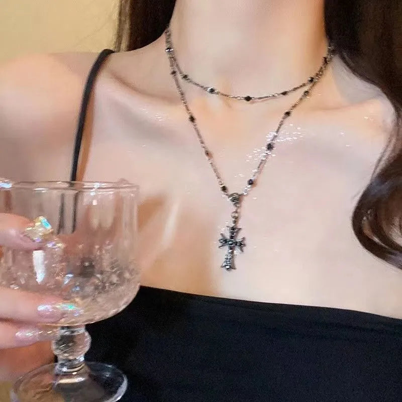 Gothic Cross Necklace
