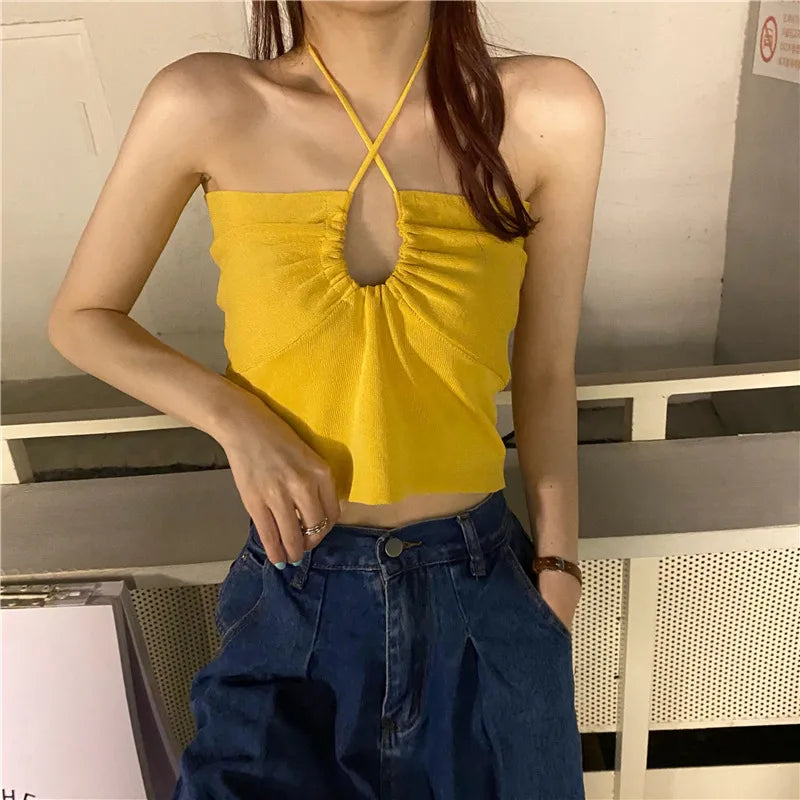 Women's Casual Simple Style Streetwear Solid Color Tank Tops