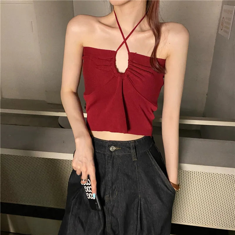 Women's Casual Simple Style Streetwear Solid Color Tank Tops