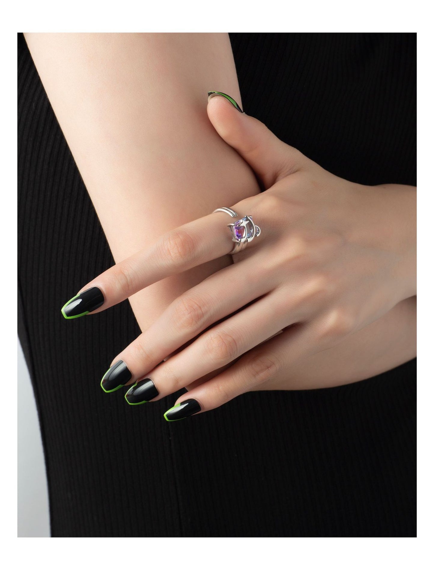 Galaxy Star Crystal Ring (Product Code: ZX#658) π