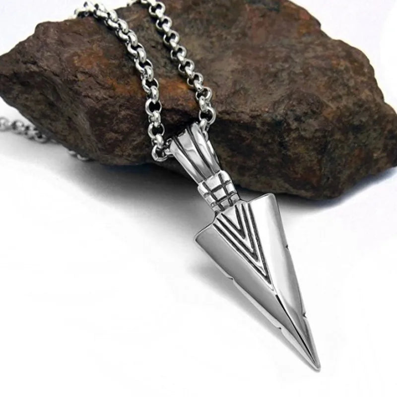 Silver & Gold with Leather Rope ,Retro Geometric Alloy Plating Necklace