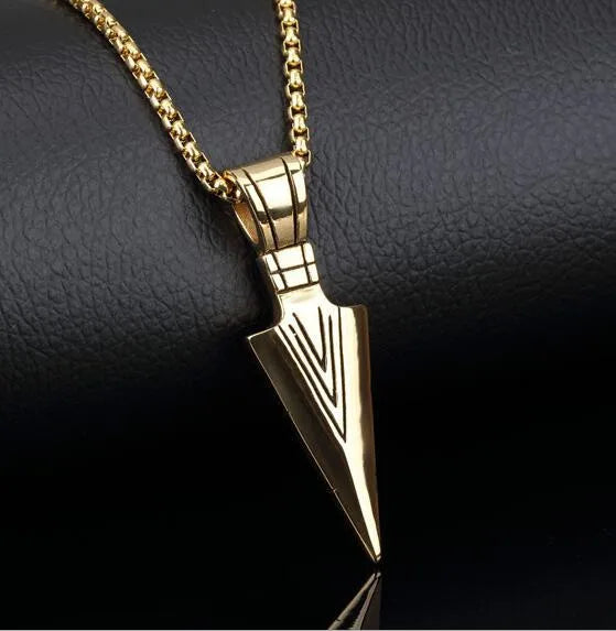 Silver & Gold with Leather Rope ,Retro Geometric Alloy Plating Necklace