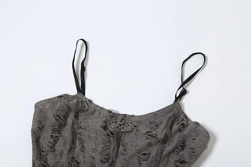 Slim-fit Street Fashion Sling Sexy Backless Vest For Women