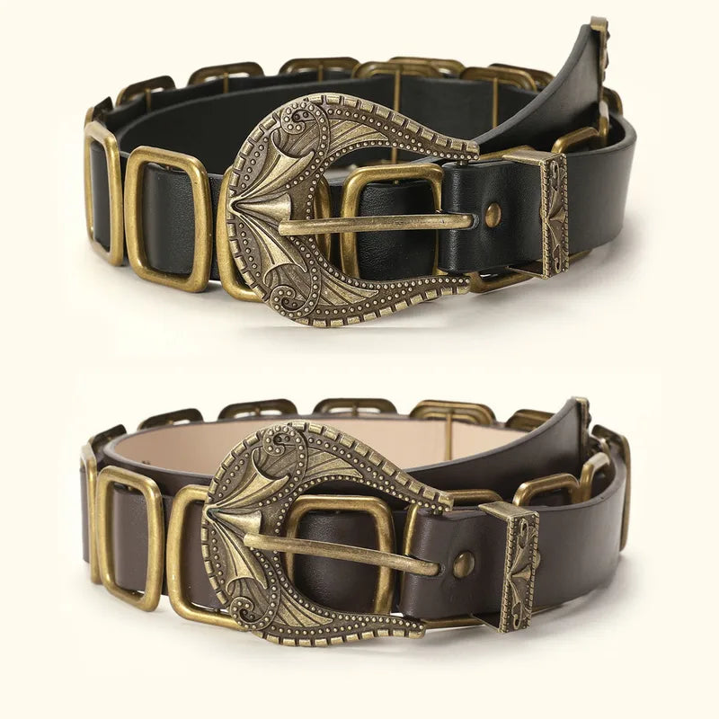 Versatile Accessories Decorative Y2K Belt High-End Fashion Retro Wasteland Style Women's Belt Jeans Belt