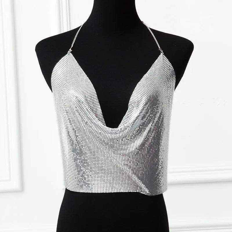 Women’s Vacation Sequin Tank Top