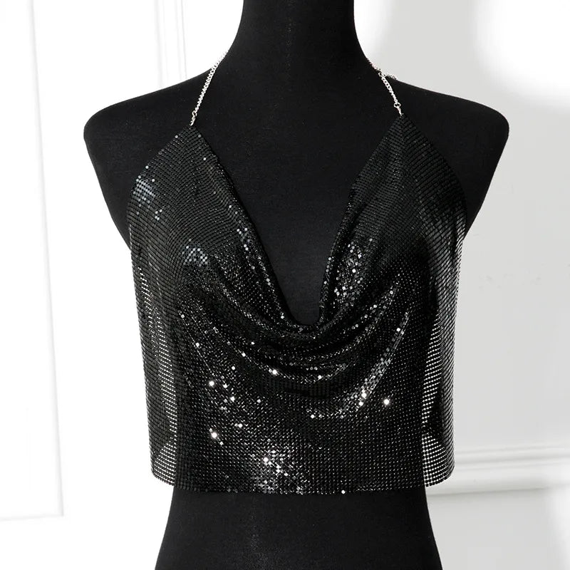 Women’s Vacation Sequin Tank Top