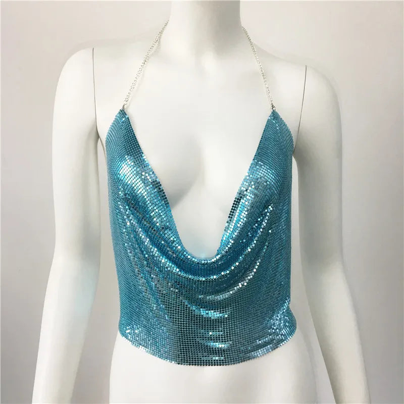 Women’s Vacation Sequin Tank Top