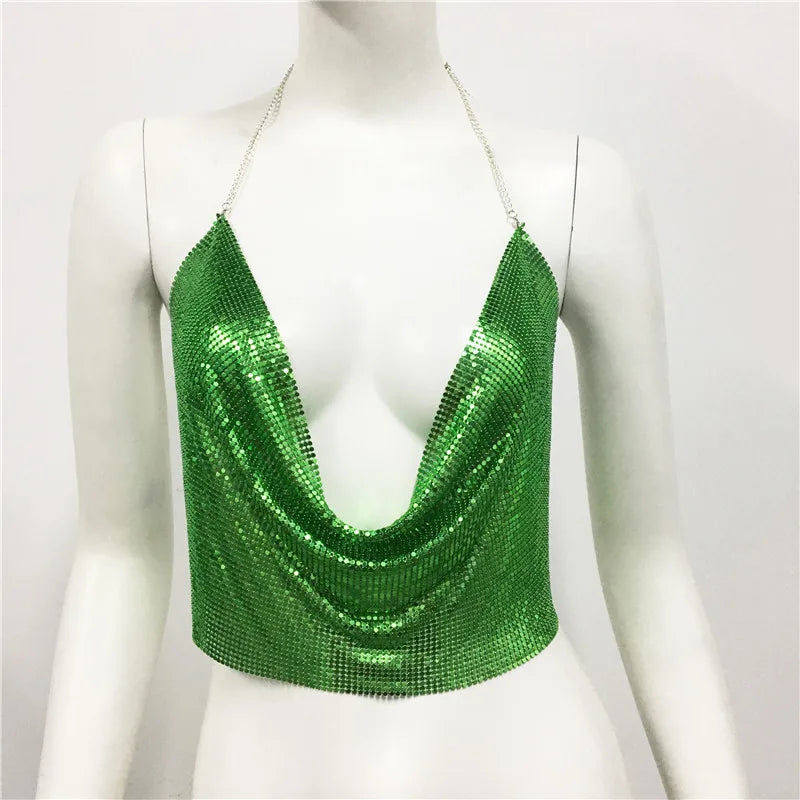 Women’s Vacation Sequin Tank Top