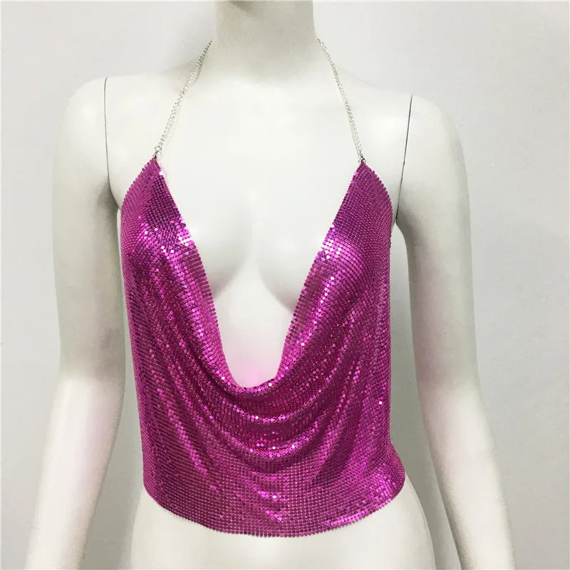 Women’s Vacation Sequin Tank Top