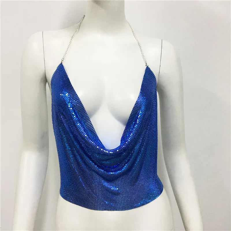 Women’s Vacation Sequin Tank Top