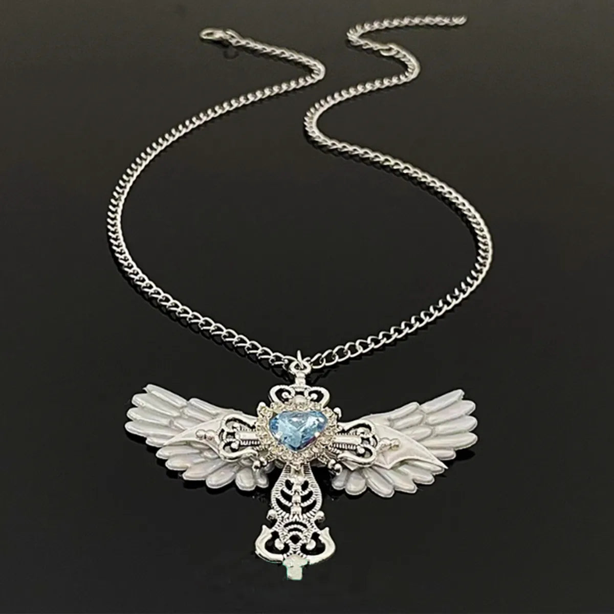 Y2K Gothic Sweet Cross Wings