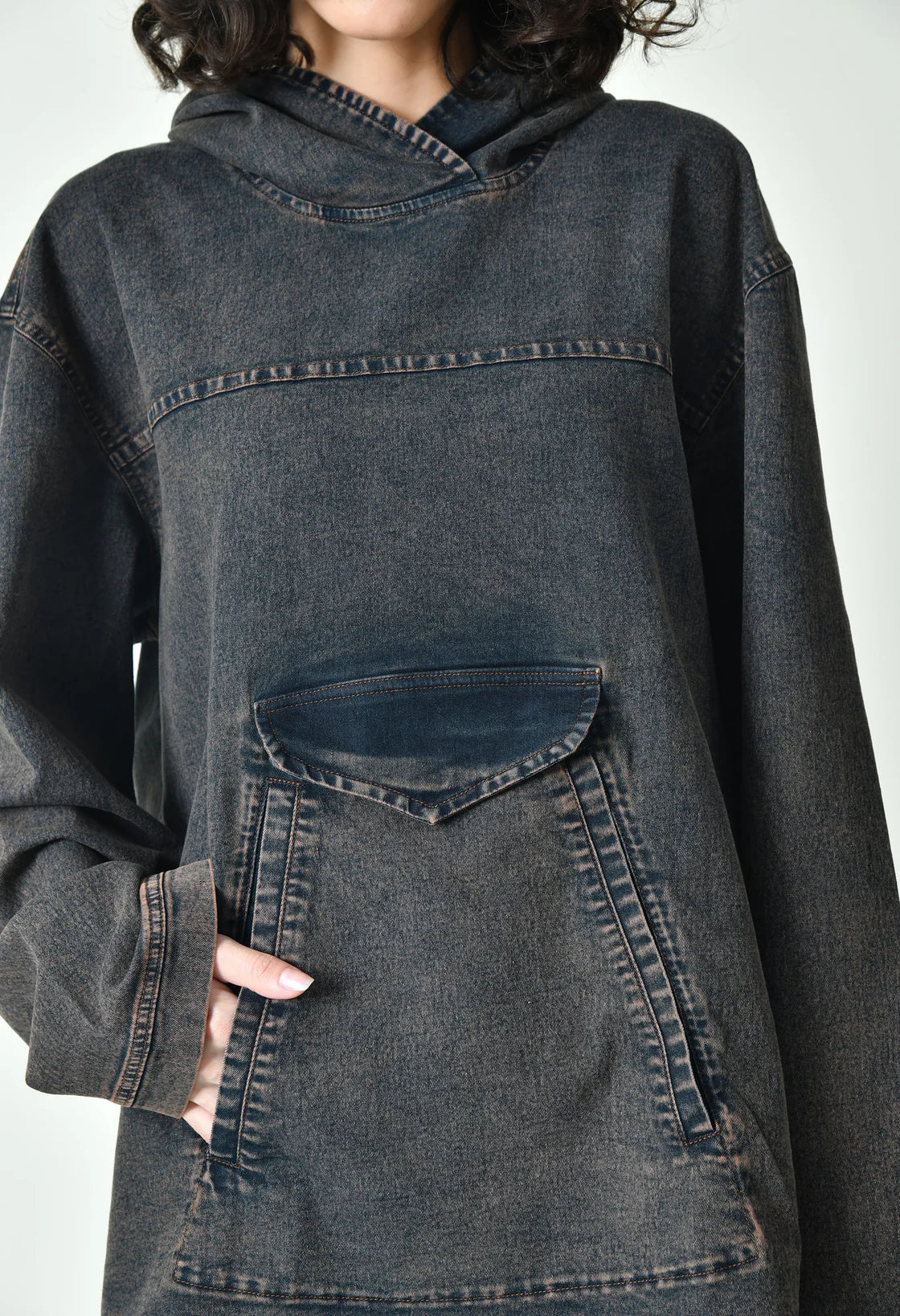 Oversized Hooded Jacket