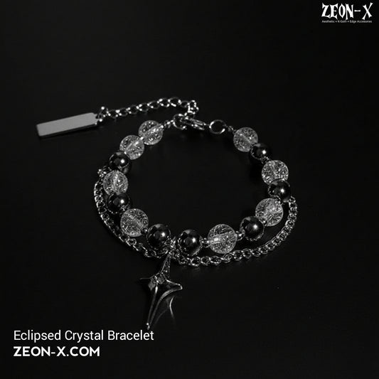 Eclipsed  Crystal Bracelet (Code-ZX#595)