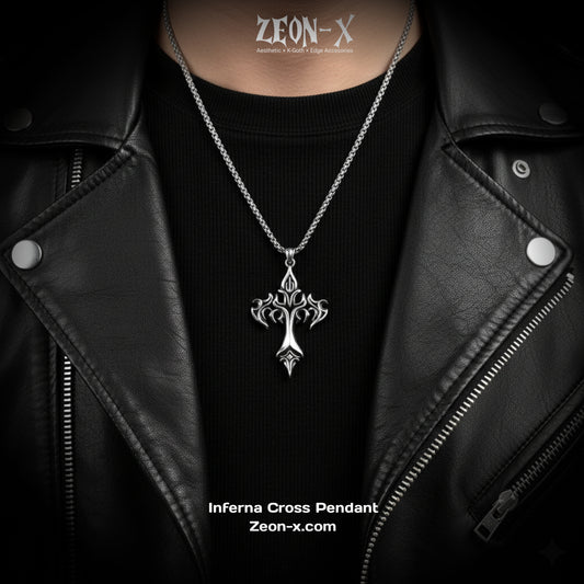 Inferna Cross Pendant (Code: ZX#219)