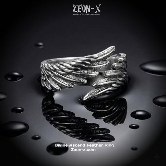 Divine Ascend Feather Ring (Code-ZX#761)