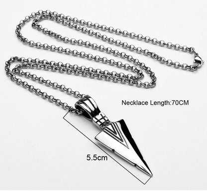 Silver & Gold with Leather Rope ,Retro Geometric Alloy Plating Necklace
