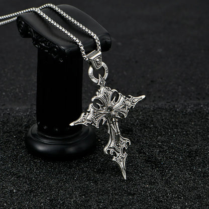 Cryptic Cross Pendant