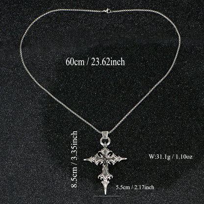 Cryptic Cross Pendant