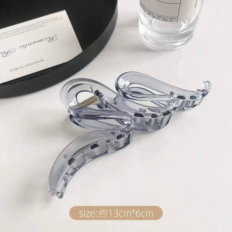 Wavy Acrylic Hair Claw (Code-ZX#459)
