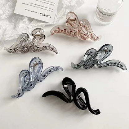 Wavy Acrylic Hair Claw (Code-ZX#459)