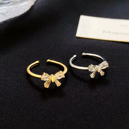 Bow Knot  Ring(Code: ZX#105)