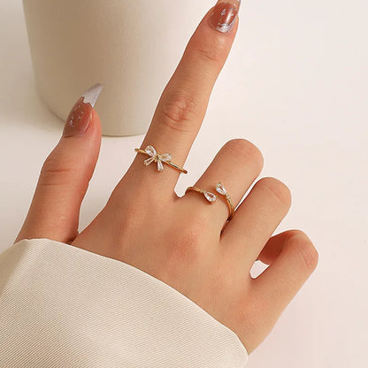 Bow Knot  Ring(Code: ZX#105)