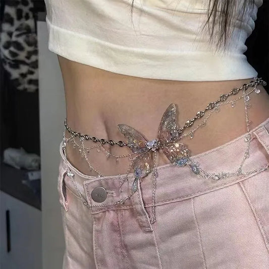 Butterfly Charm Waist Chain