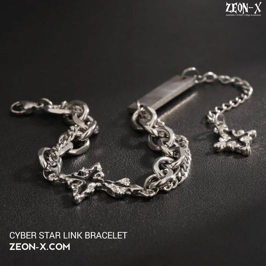 CYBER STAR LINK BRACELET (Code-ZX#607)