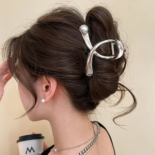 Pearl Arc Hair Claw (Code-ZX#462)