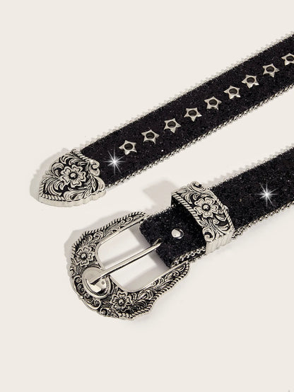 Starlight Noir Retro Belt (Code-ZX#795)