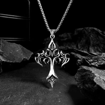 Inferna Cross Pendant – Flameborn Edition(Code: ZX#219)