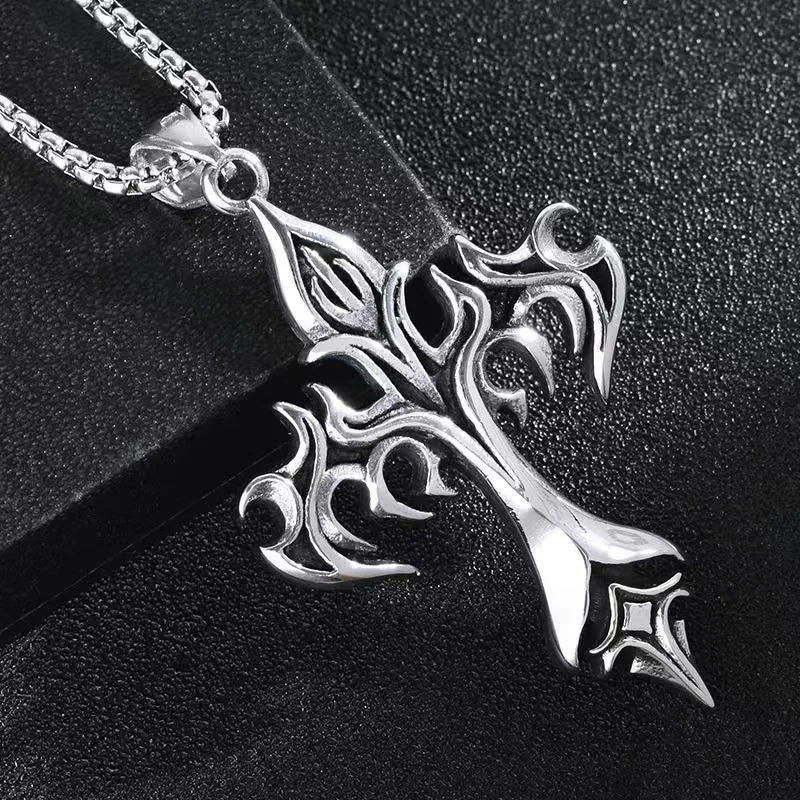 Inferna Cross Pendant – Flameborn Edition(Code: ZX#219)