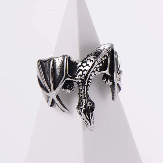 Gothic Dragon Wing Ring (Code-ZX#723)