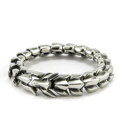 Punk Animal Dragon Alloy Plating Men'S Bracelets Men's Chain Bracelets