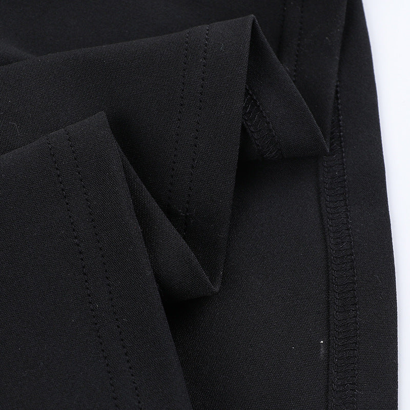 Women's Sexy Solid Color Sheath Dress – Oblique Collar, Sleeveless, Ribbon Detail, Party & Date Night Dress (Code: ZX#275)