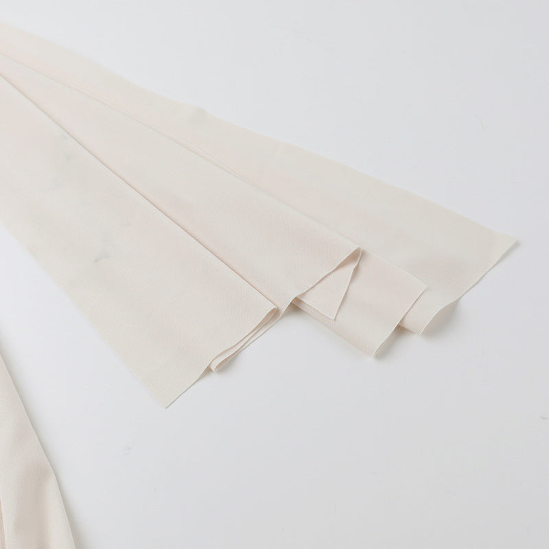 Women's Sexy Solid Color Sheath Dress – Oblique Collar, Sleeveless, Ribbon Detail, Party & Date Night Dress (Code: ZX#275)