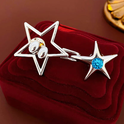 Blue Star Waist Pin (Code-ZX#719)