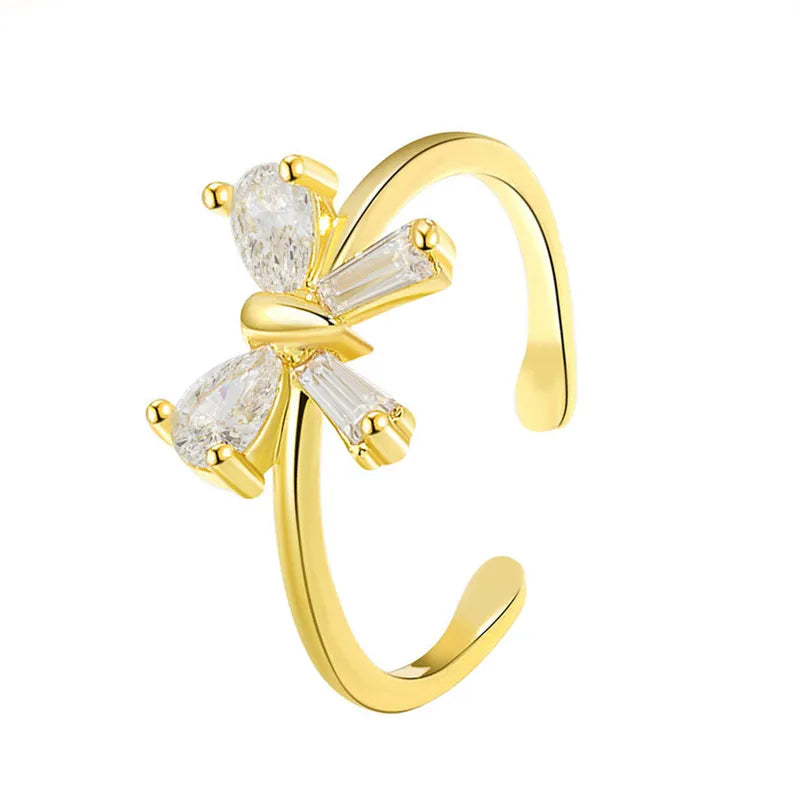 Bow Knot  Ring(Code: ZX#105)