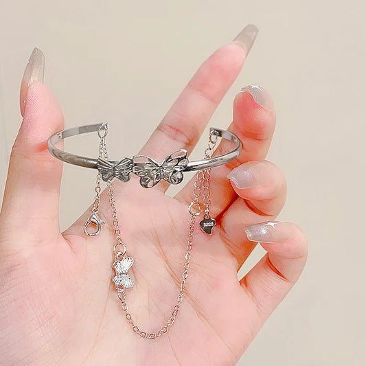 Ethereal Flutter Butterfly Bangle (Code-ZX#599)