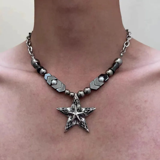 Beaded XINGX Necklace