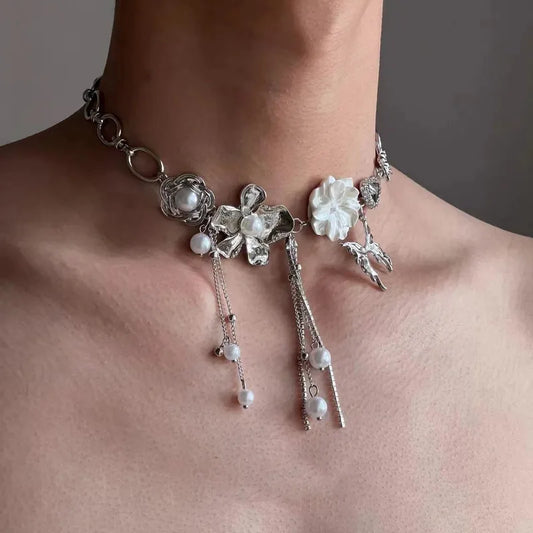 Pearl Tassel Necklace