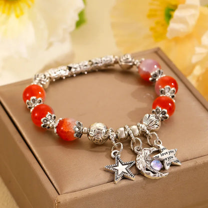 Celestial Charm Beaded Bracelet (Code-ZX#590)