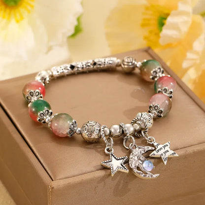 Celestial Charm Beaded Bracelet (Code-ZX#590)