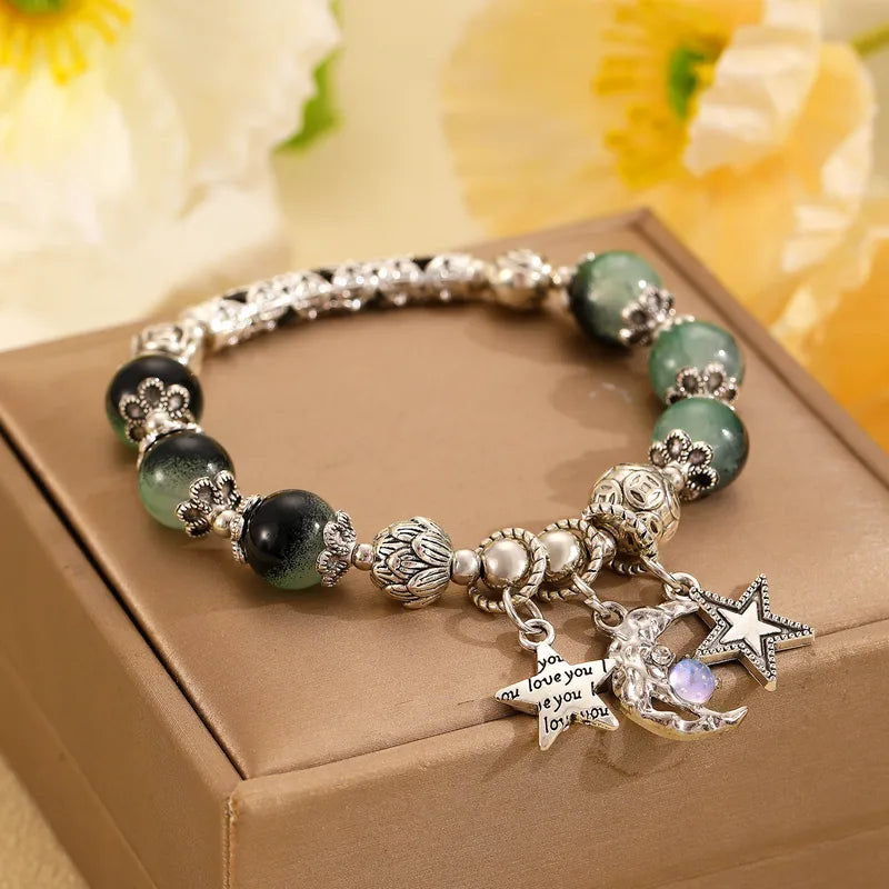 Celestial Charm Beaded Bracelet (Code-ZX#590)