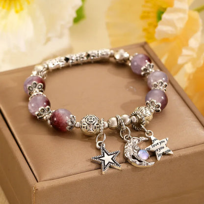 Celestial Charm Beaded Bracelet (Code-ZX#590)