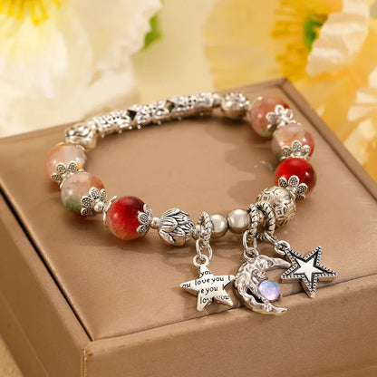 Celestial Charm Beaded Bracelet (Code-ZX#590)
